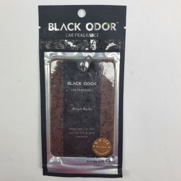 Black Odor Fiber Pad Car & Home Air Freshener