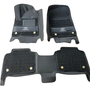 PU Leather Luxury Footmat (Double Layer) - DOU890