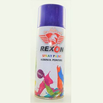 Rexon Spray Paint (Purple Aerosol Peinture 400ml) - A405