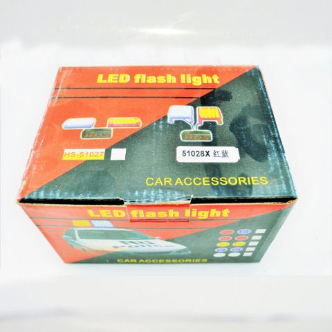 Car Led Light (Front Grill 2 in 1) Flash Light