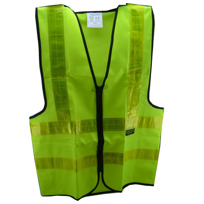 Zip Hi-Vis Safety Reflective Jacket - 53562