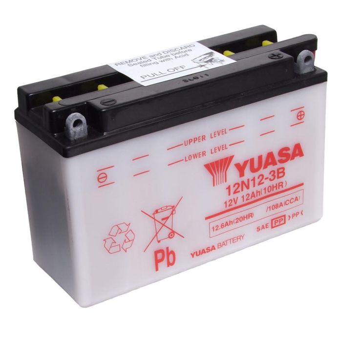 Motorcycle Battery (12v 12Ah) - MF12N12-3B