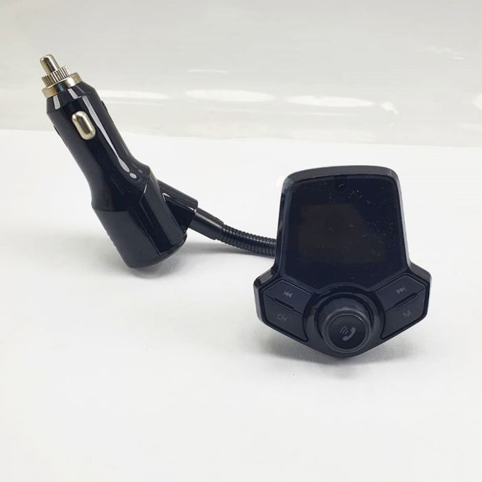 Bluetooth FM Transmitter with Hands-Free Calling and USB Charger - HY91
