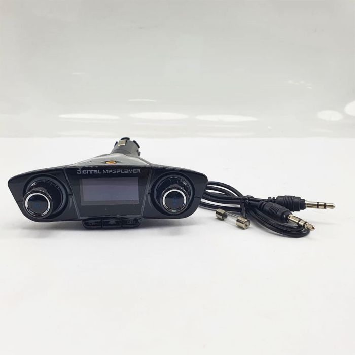 Bluetooth FM Transmitter with Hands-Free Calling and USB Charger - BT06