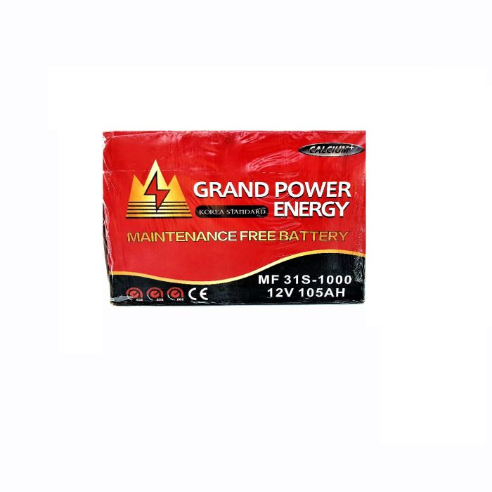 Grand Power Energy Battery (12V) 105Ah - MF 31S-1000