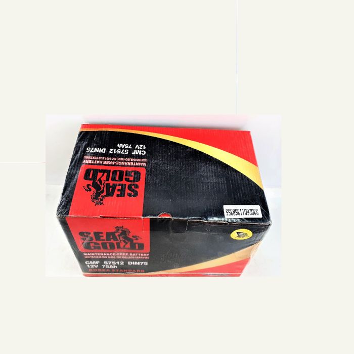 Sea Gold Battery (12V) 75Ah - CMF 57512 DIN75