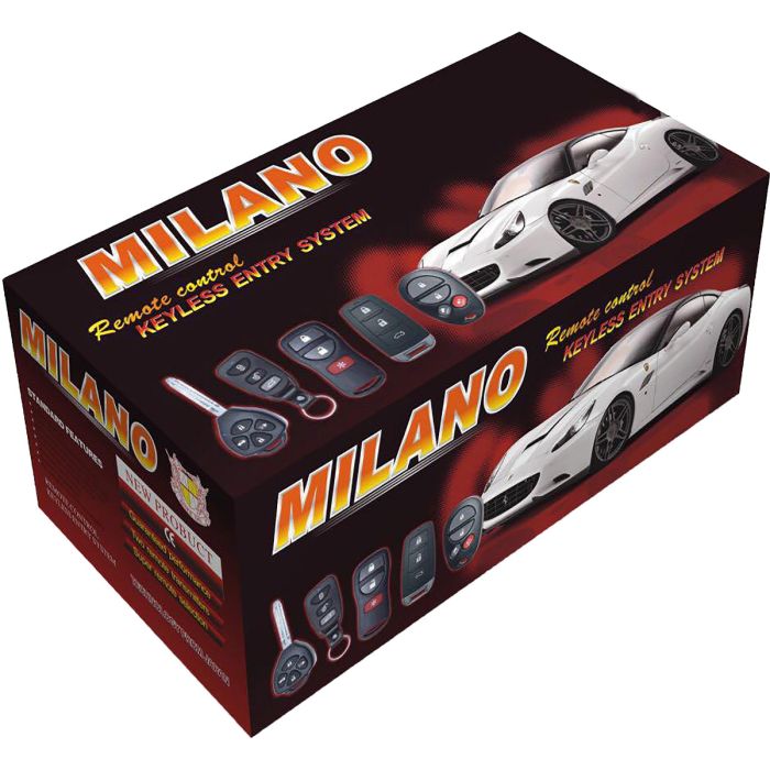 Milano Security Remote Control Keyless Entry System - MSK - 083