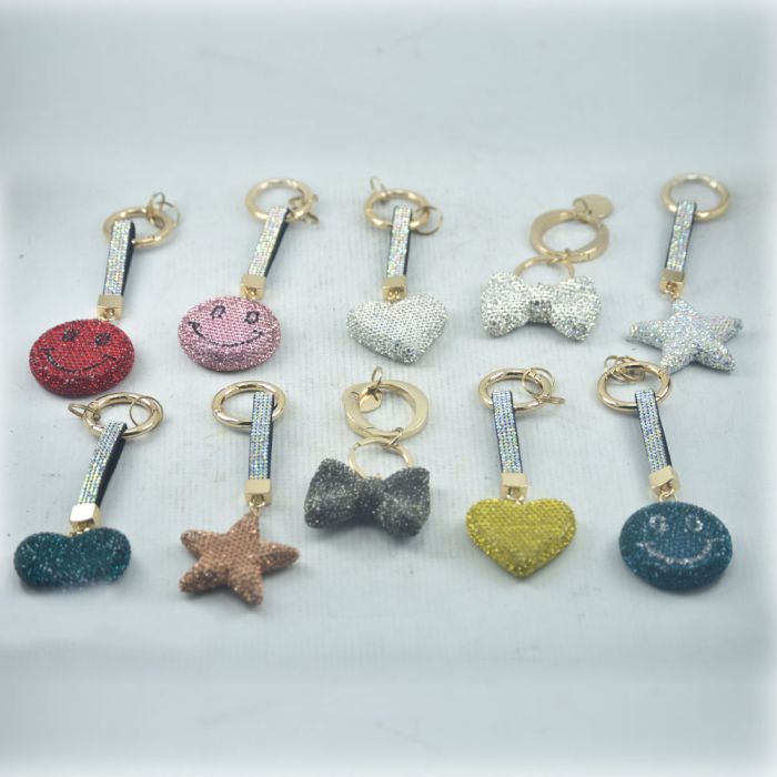 Colourful Stone  Key Chaina/Holder - R27-928