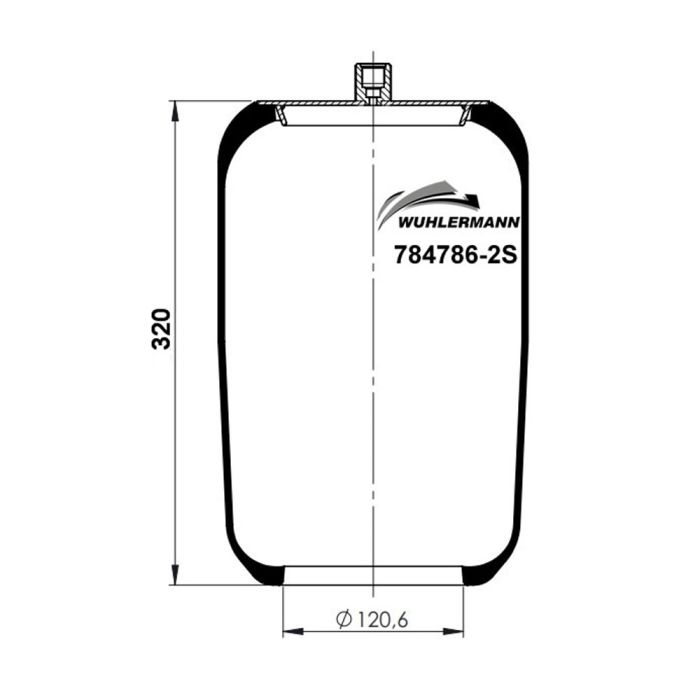 Service Assembly (Without Piston) - 784786-2S