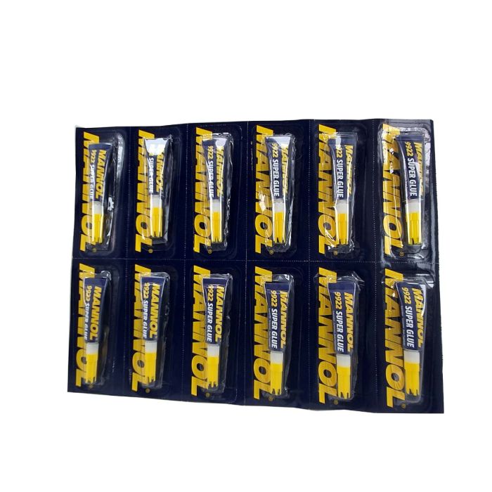 Mannol Super Glue (Card-12ps) - 9922