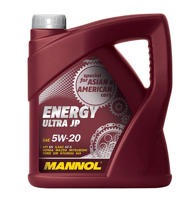 Mannol Energy Ultra JP Fully Synthetic Engine Oil (4Ltr) - 5W-20