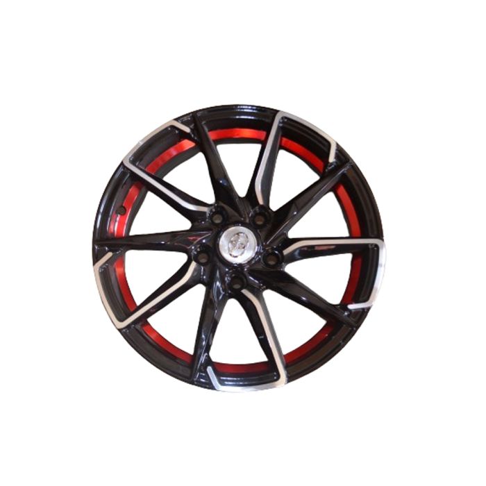 Alloy Wheel Rims (Red&Black) - AWH8118