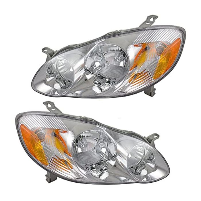 Head Lamp ( Set: Left & Right) -17-4127-2-T-RD
