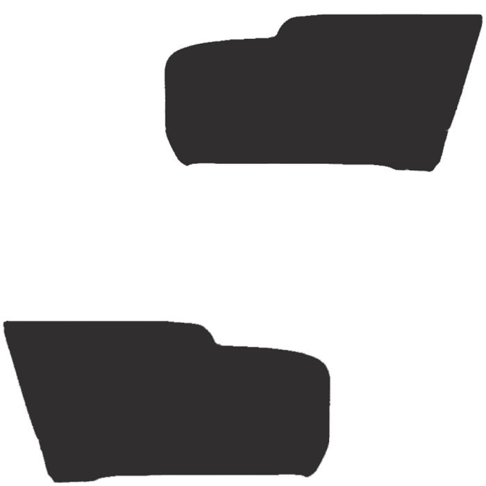 Rear Side Bumper (Set) - 12-SB399-B