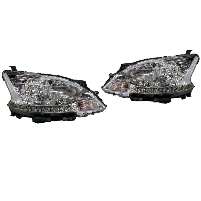 Head Lamp With Side Light (Set) - 2H-4177-X