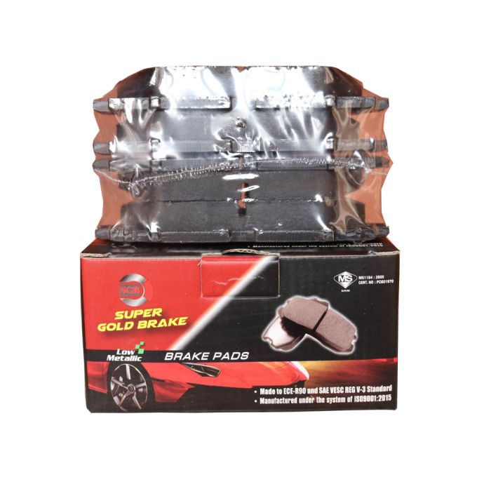 Super Gold Rear Brake Pad - (Set) - KD6521