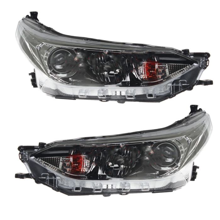 Head Lamp ( Set: Left & Right) - 19-4244-D-E