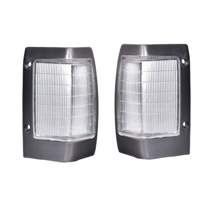 Corner Lamp (Gray) (Set) - 21-1058-6-A