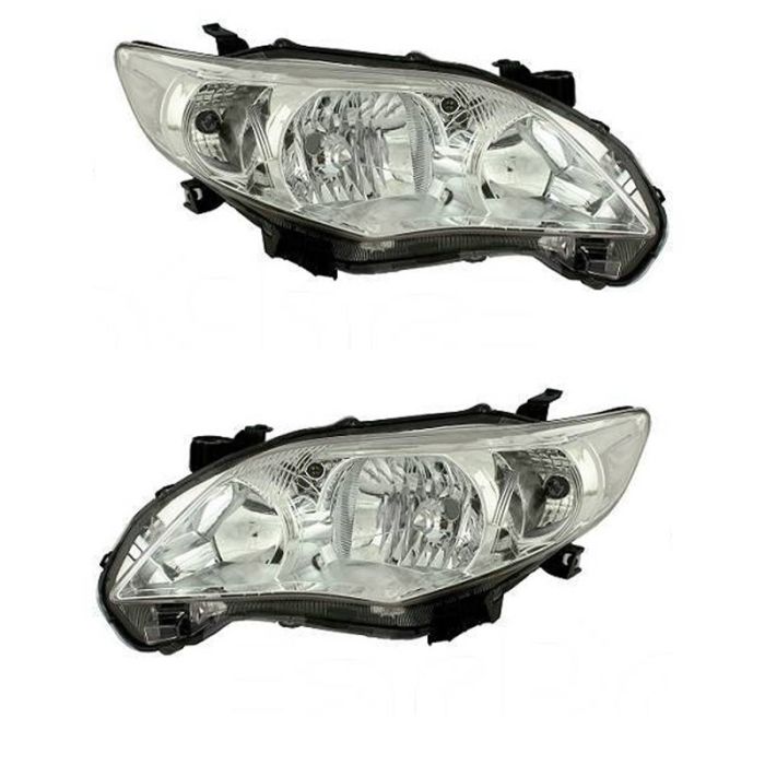 Head Lamp (Set - Left & Right) - 17-4023-E-RD