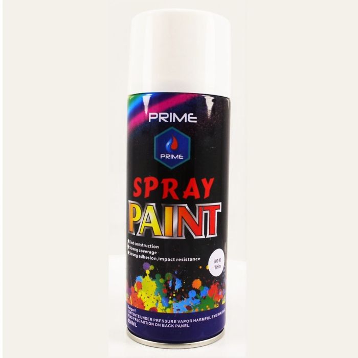 White Aerosol Spray Paint (450ml) - NO40