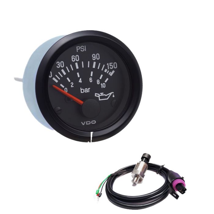 ELPI Shut Off Gauge-Oil Pressure (0-10 bar, 0-150 PSI) - LP145 2053