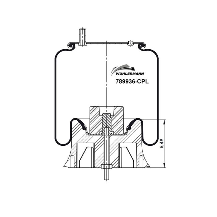 Air Spring 789936-CPL
