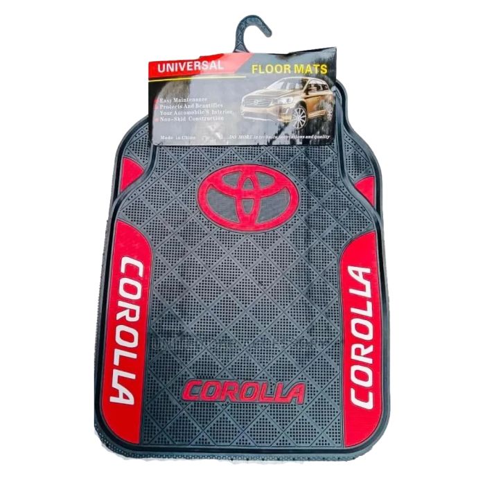 Rubber Logo Mat - 08Corolla 