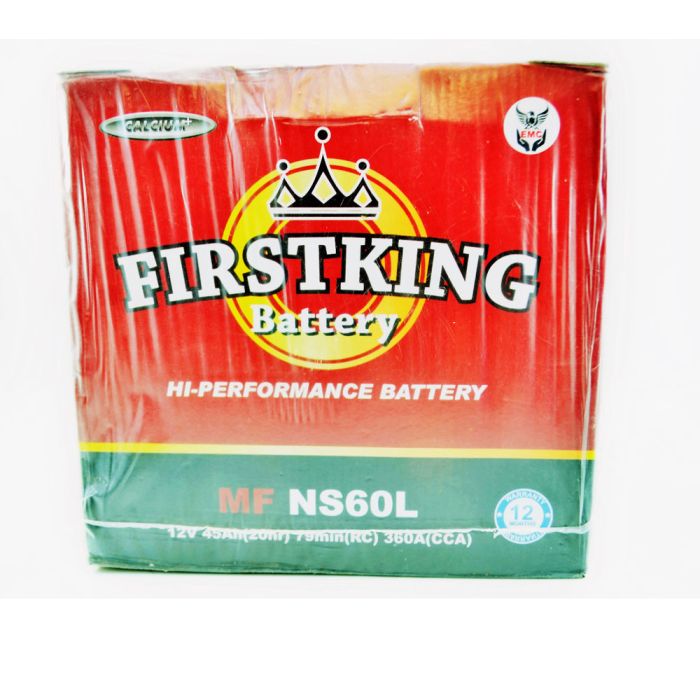 First King Battery (12V 45Ah) - MF NS60L