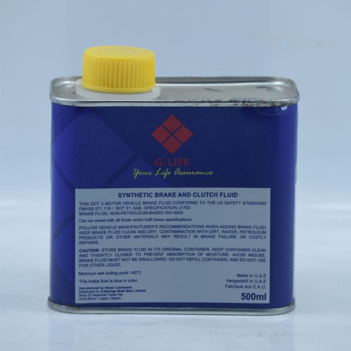 Synthetic Brake And Clutch Fluid DOT 3 - Brake FL