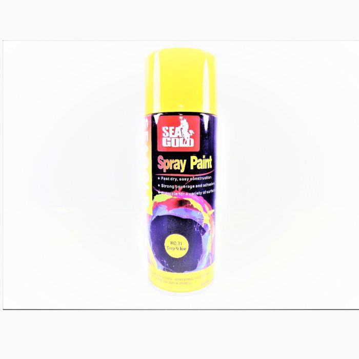 Sea Gold Spray Paint (Deep Yellow) - 450ml