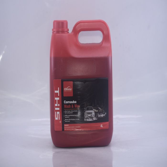 Carnauba Wash & Wax - 4Litres