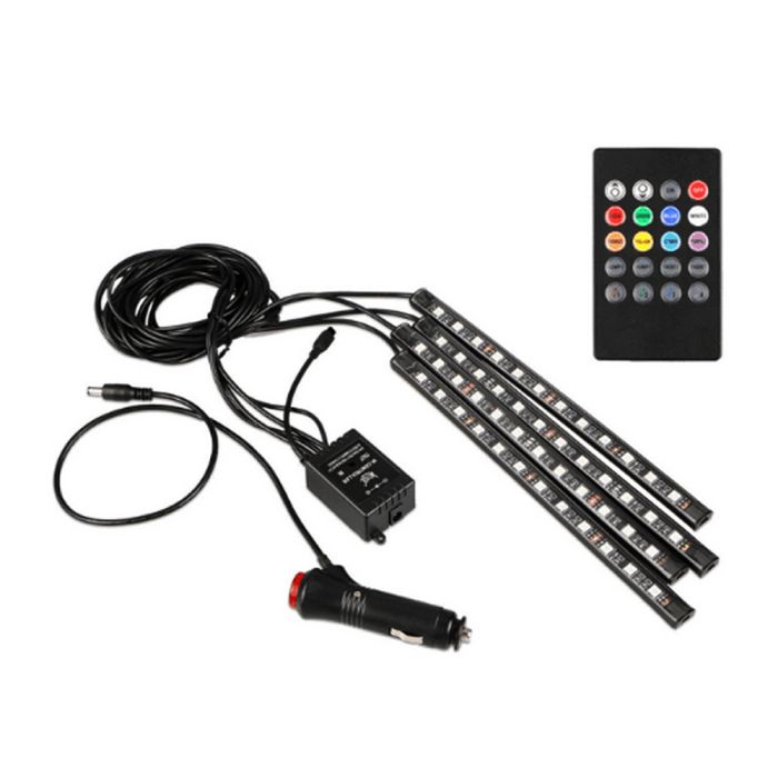 12 LED Car Interior Atmosphere Neon Lights - CIANL100