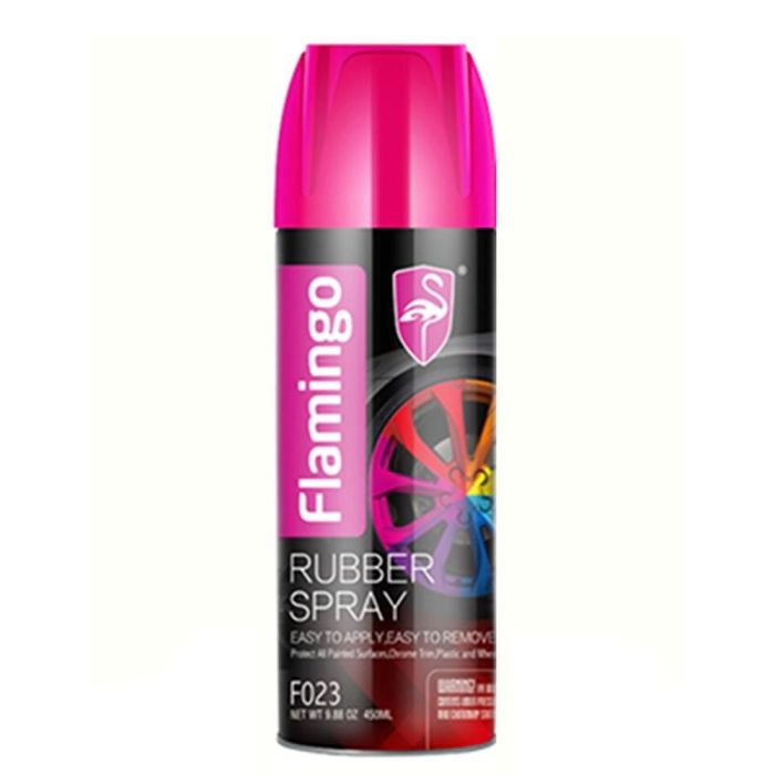 Flamingo Rubber Spray- Matt Black - F023#4