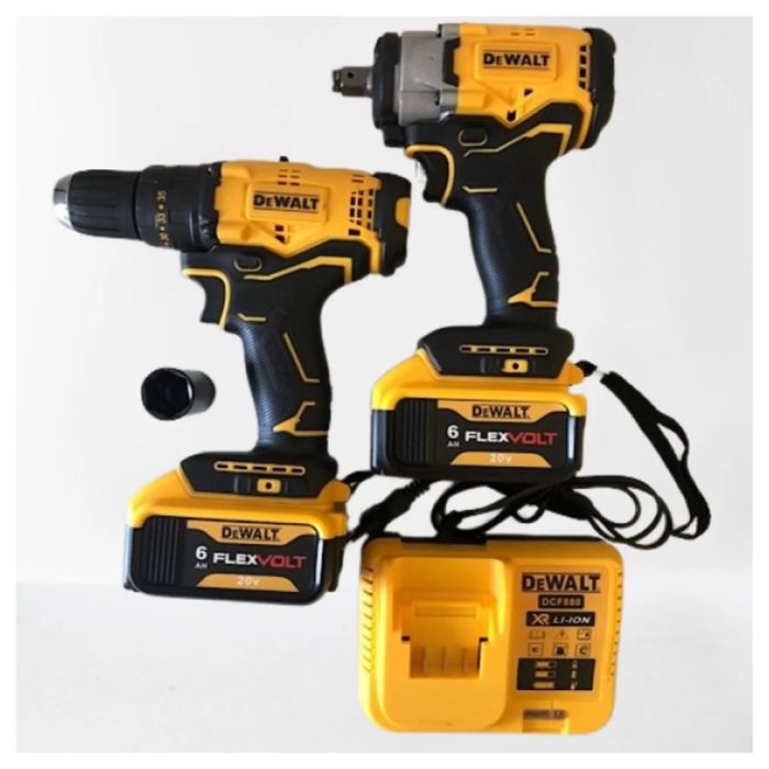 Dewalt Cordless Drill And Impact Wrench - 2 - in - 1 DCIW-02