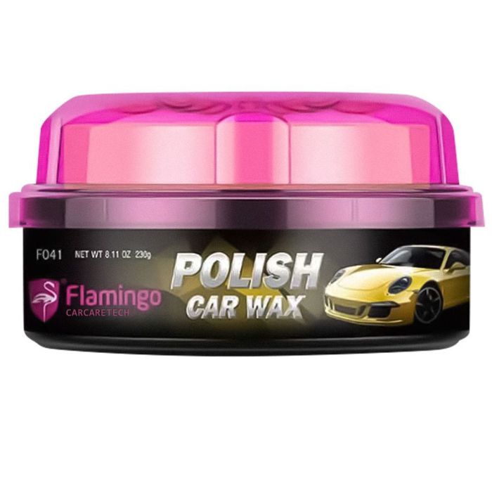 Flamingo Car Polish Wax (230g) - F041