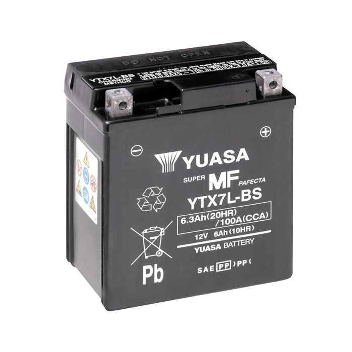 Motorcycle Battery (12v 6Ah) - YTX7L-BS