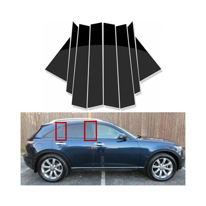 Window Pillar Post Cover (Set) - 62420-FX-301