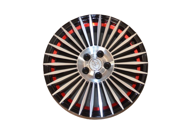 Alloy Wheel Rims(Black&Red) - WH019 