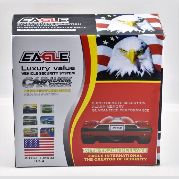 Eagle Black Luxury Value Vehicle Security System 16volts - KD129