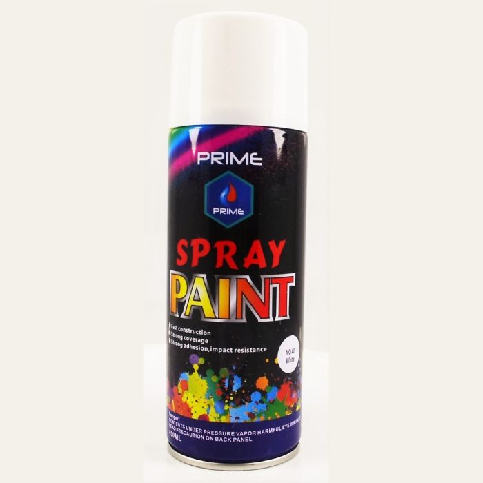 White Aerosol Spray Paint (450ml) - NO40