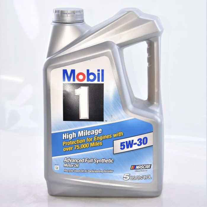 Mobil 1 High Mileage Advanced Full Synthetic Motor Oil - 120768