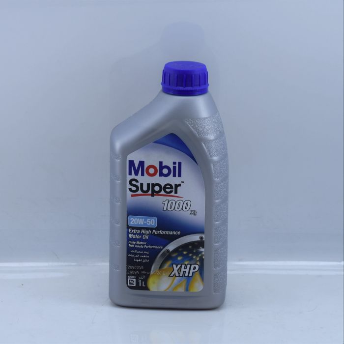 1Litre XHP Mobil Super1000 Motor Oil 20W50