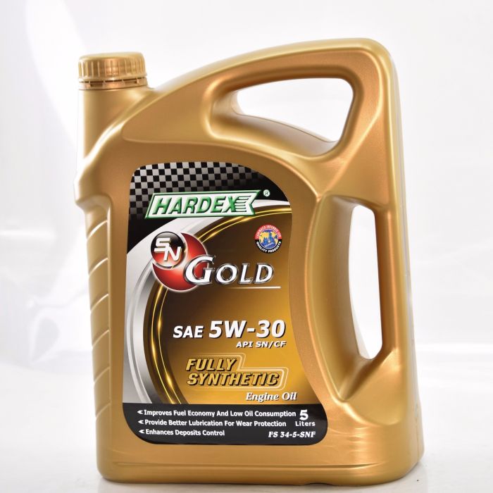HARDEX GOLD Full Synthetic motor oil SAE 5W-30 5L - FS-34-5-SNF