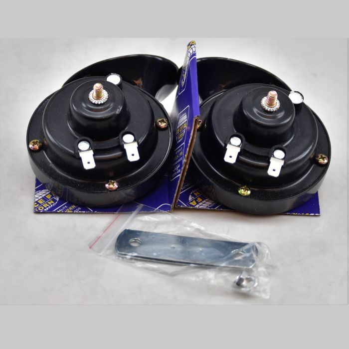2pcs Black Gocefa Car horn 12volts - 768 - 0086