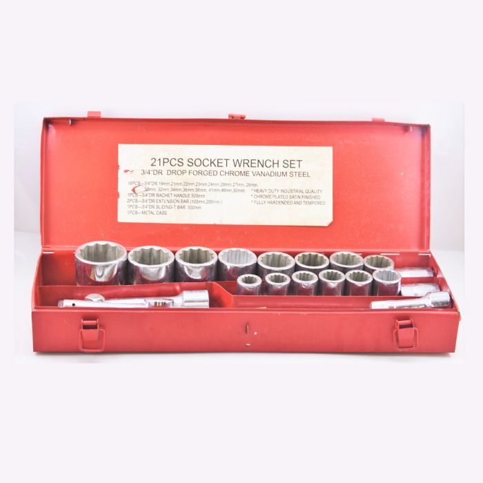 3/4 Socket Wrench Box (Set)  - D247