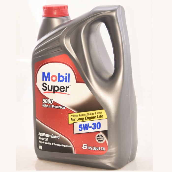 Mobil Super Synthetic Blend Motor Oil - 5W - 30