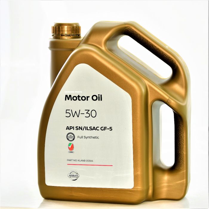 Nissan Fully Synthetic Motor Oil (5W-30) 5L - KLANB - 05304