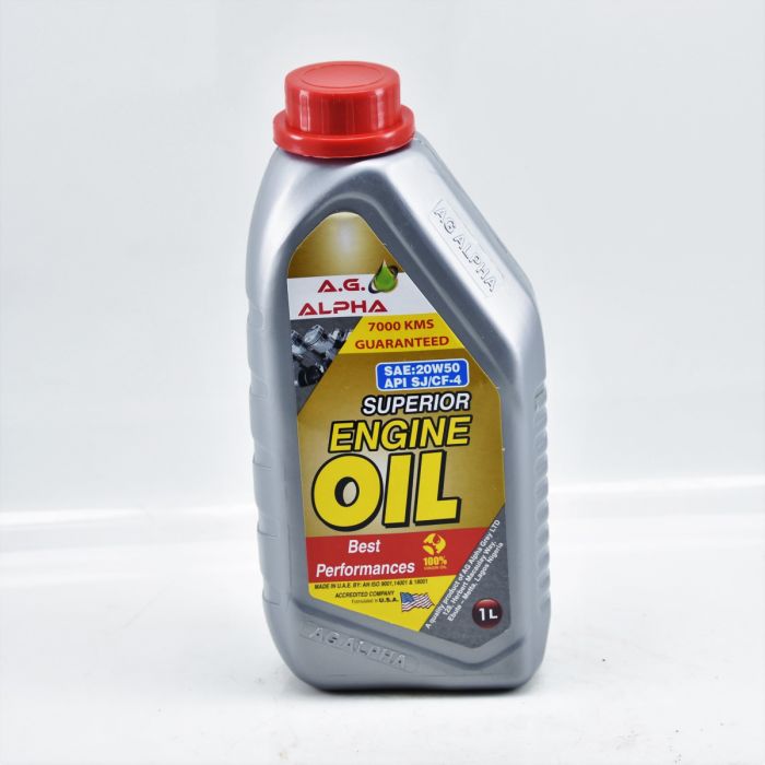 AG Alfa Engine Oil (1Litre) SAE - 20W50
