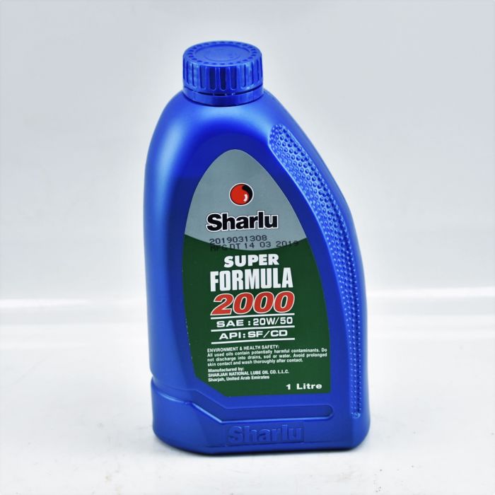 Sharlu Super Engine Oil (1Litre) - SAE20/50