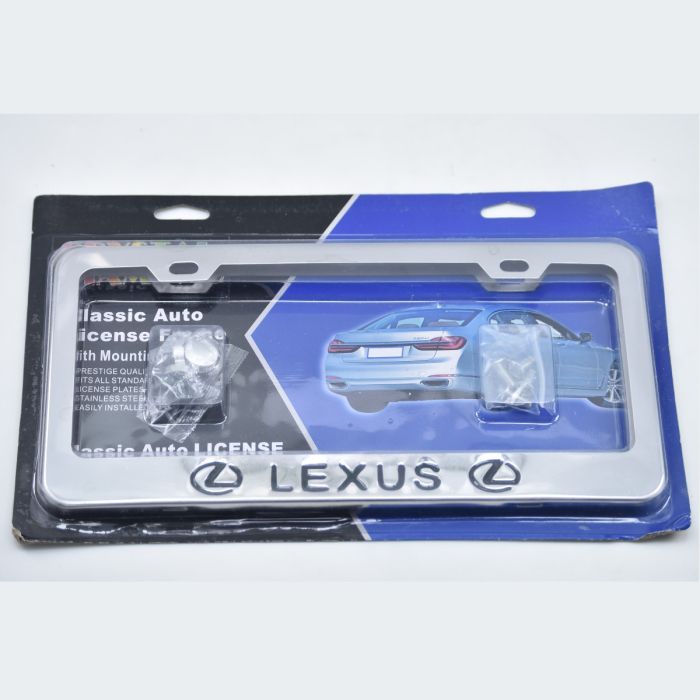All Lexus Stainless Steel Plate Number Frame(Set) - ASPF450
